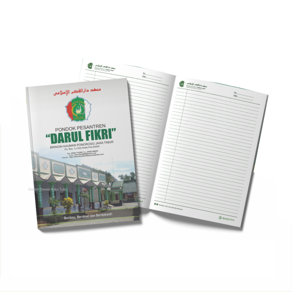 Buku tulis cover sekolah
